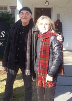 Jacqueline Margolis with her husband Mark Margolis.